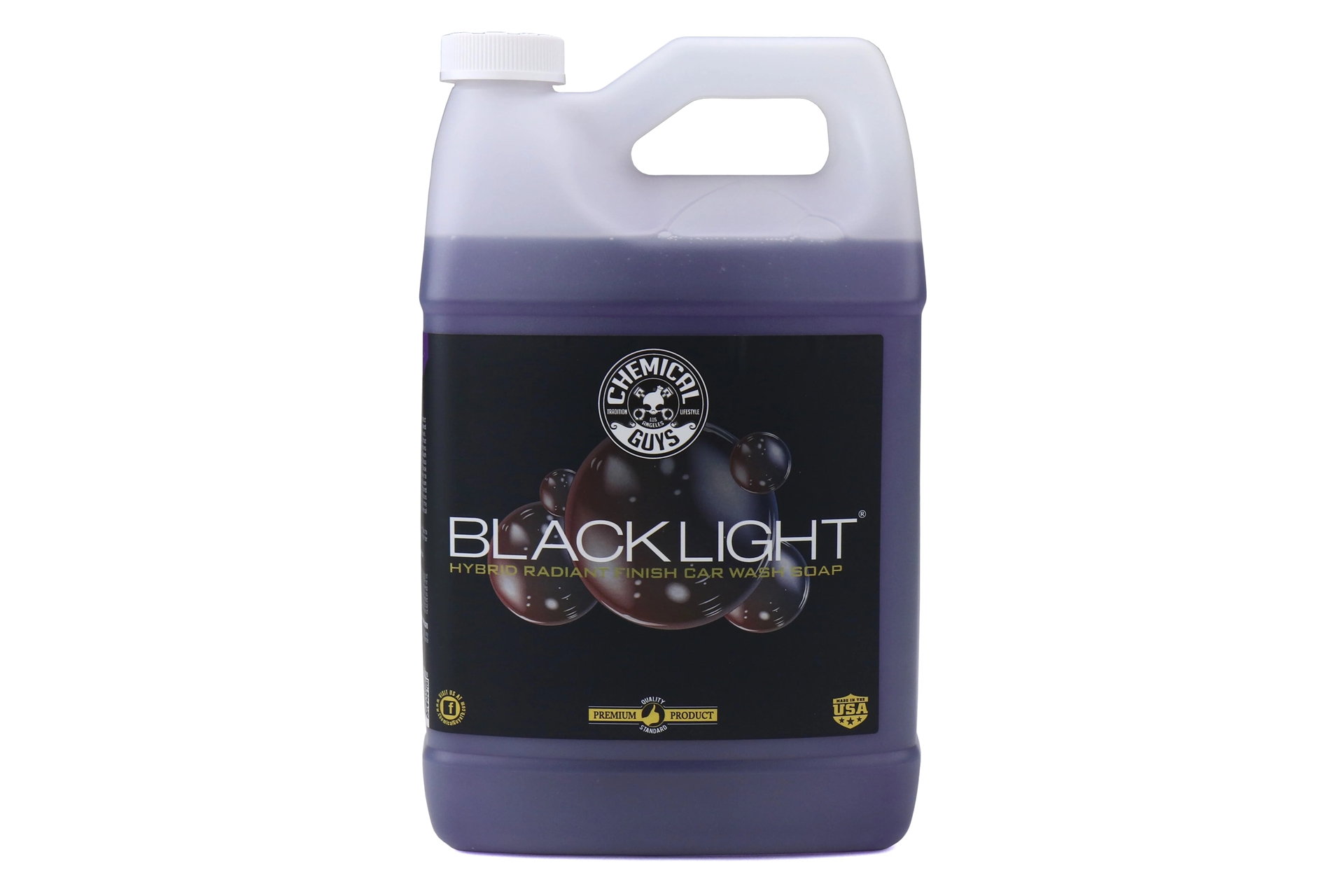 АВТОШАМПУНЬ ДЛЯ ЧОРНИХ ТА ТЕМНИХ ВІДТІНКІВ BLACK LIGHT HYBRID RADIANT FINISH CAR WASH SOAP FOR BLACK AND DARK COLORED CARS - 3785 мл