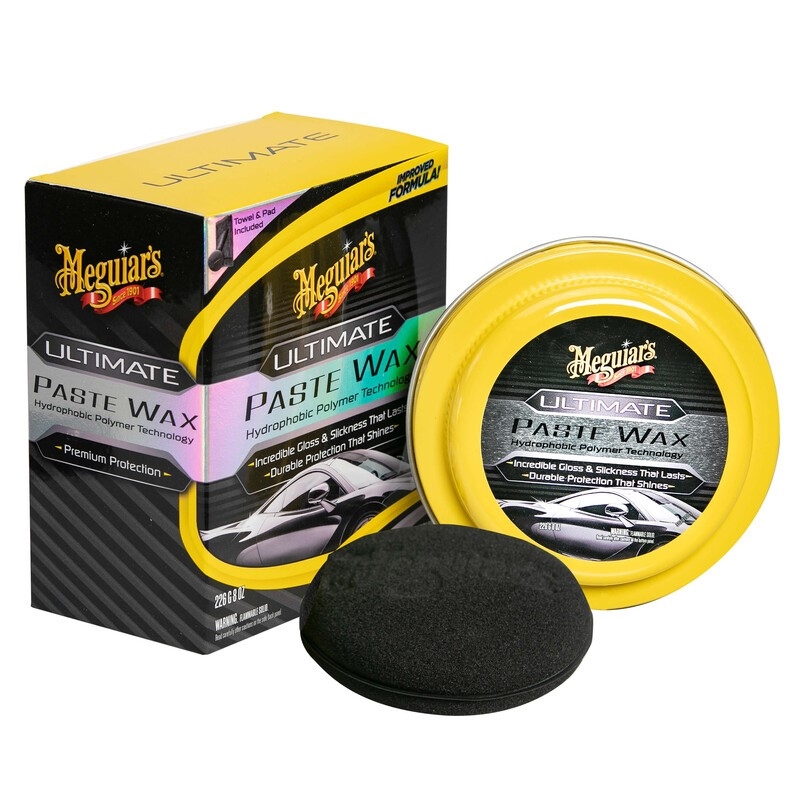 Синтетический твердый воск Meguiar's G210608 Ultimate Paste Wax, 226 г