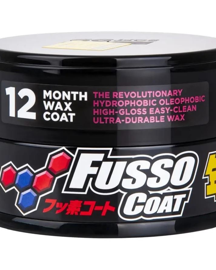 Твердий віск SOFT99 Fusso Coat 12 Months Protection Black