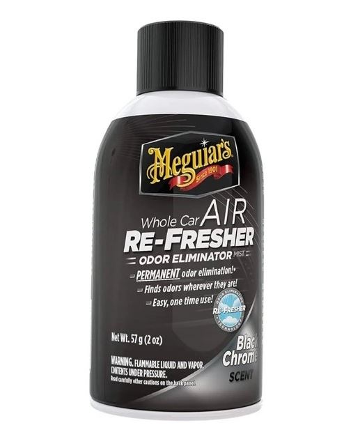 Освіжувач повітря "Чорний хром" аромат Meguiar's G181302 Air Re-Fresher Black Chrome Scent, 57 г