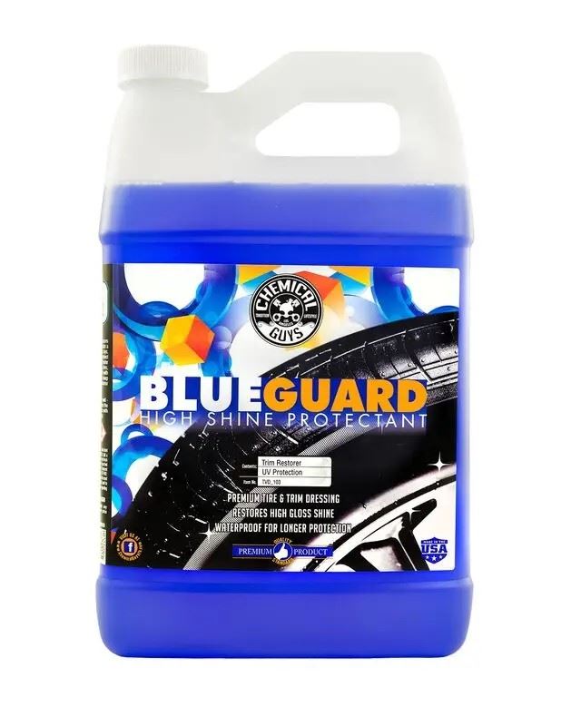 ПОЛІРОЛЬ СПРЕЙ ДЛЯ ЗАХИСТУ ПЛАСТИКУ ТА ГУМИ BLUE GUARD WET LOOK DRESSING - 473мл