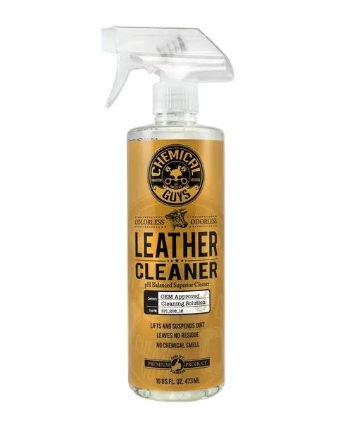 ОЧИСНИК ДЛЯ ШКІРИ LEATHER CLEANER COLOR LESS & ODOR LESS SUPER CLEANER 473 мл