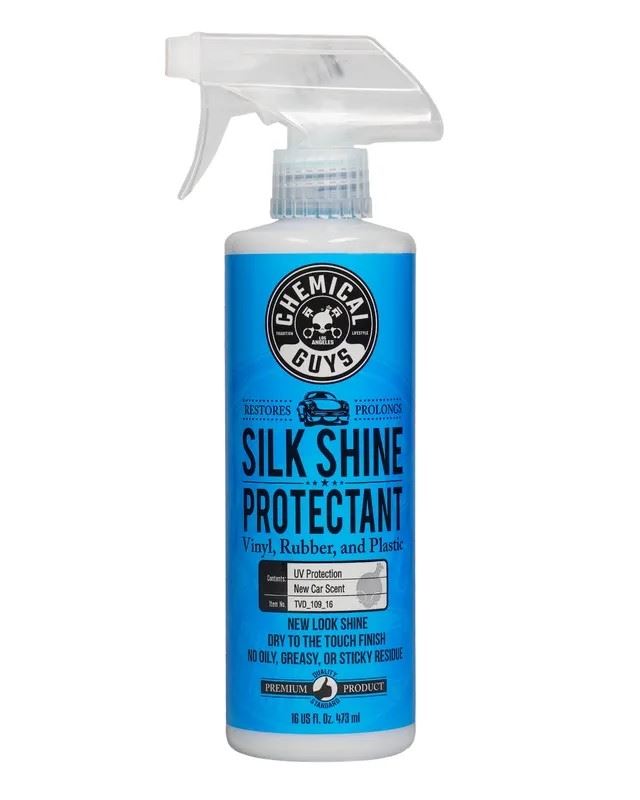 ЗАХИСНЕ ПОКРИТТЯ САТИНОВЕ ДЛЯ ВІНІЛУ, ГУМИ, ПЛАСТИКУ SILK SHINE VINYL, RUBBER, PLASTIC SATIN PROTECTANT DRESSING - 3785мл