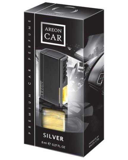 Освіжувач рідкий на обдув 8ml - "Areon" - CAR Perfume Люкс - Silver (Срібло)