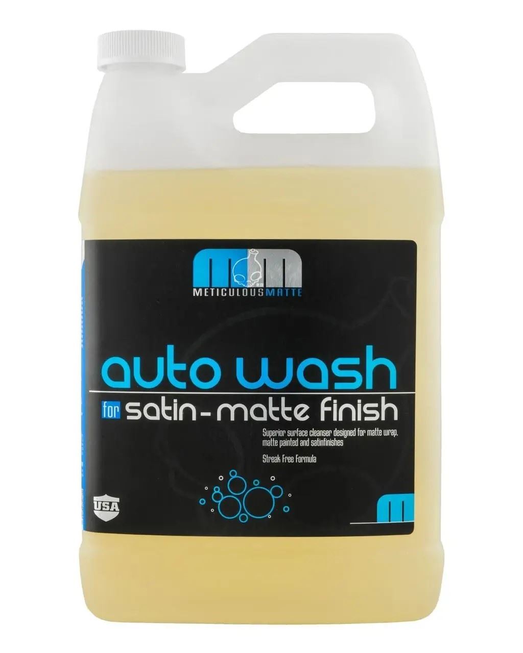 АВТОШАМПУНЬ ДЛЯ МАТОВИХ ПОКРИТТІВ ТА ПЛІВОК, А ТАКОЖ ВІНІЛУ METICULOUS MATTE AUTO WASH FOR CRISP SATIN AND MATTE FINISHES - 1893мл