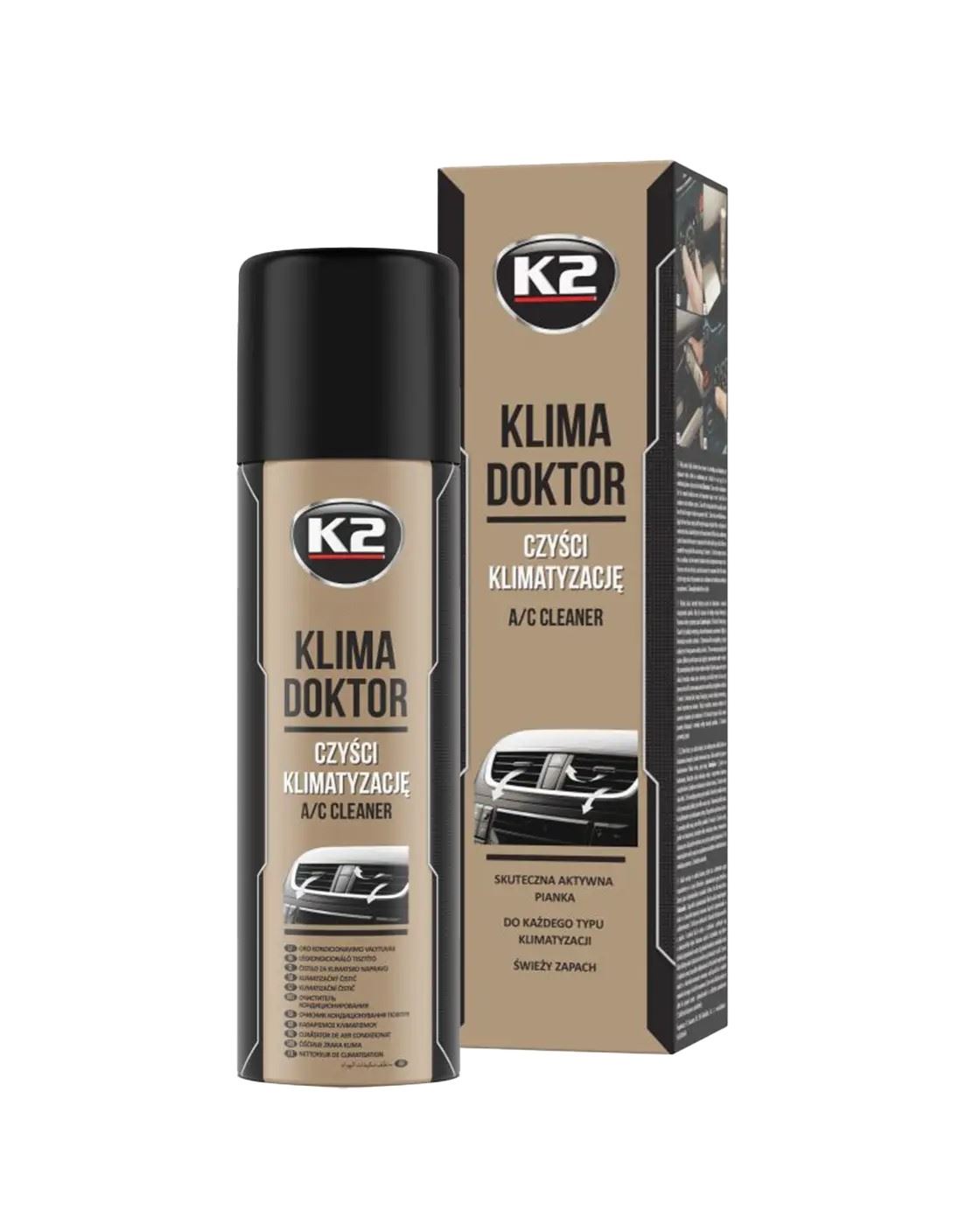 Пінний очищувач K2 Pro Klima Doktor A/C Cleaner