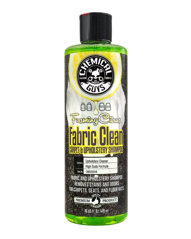 ОЧИЩУВАЧ ДЛЯ ОББИВКИ ТА КИЛИМІВ З АРОМАТОМ ЦИТРУСУ FOAMING CITRUS FABRIC CLEAN - 473мл
