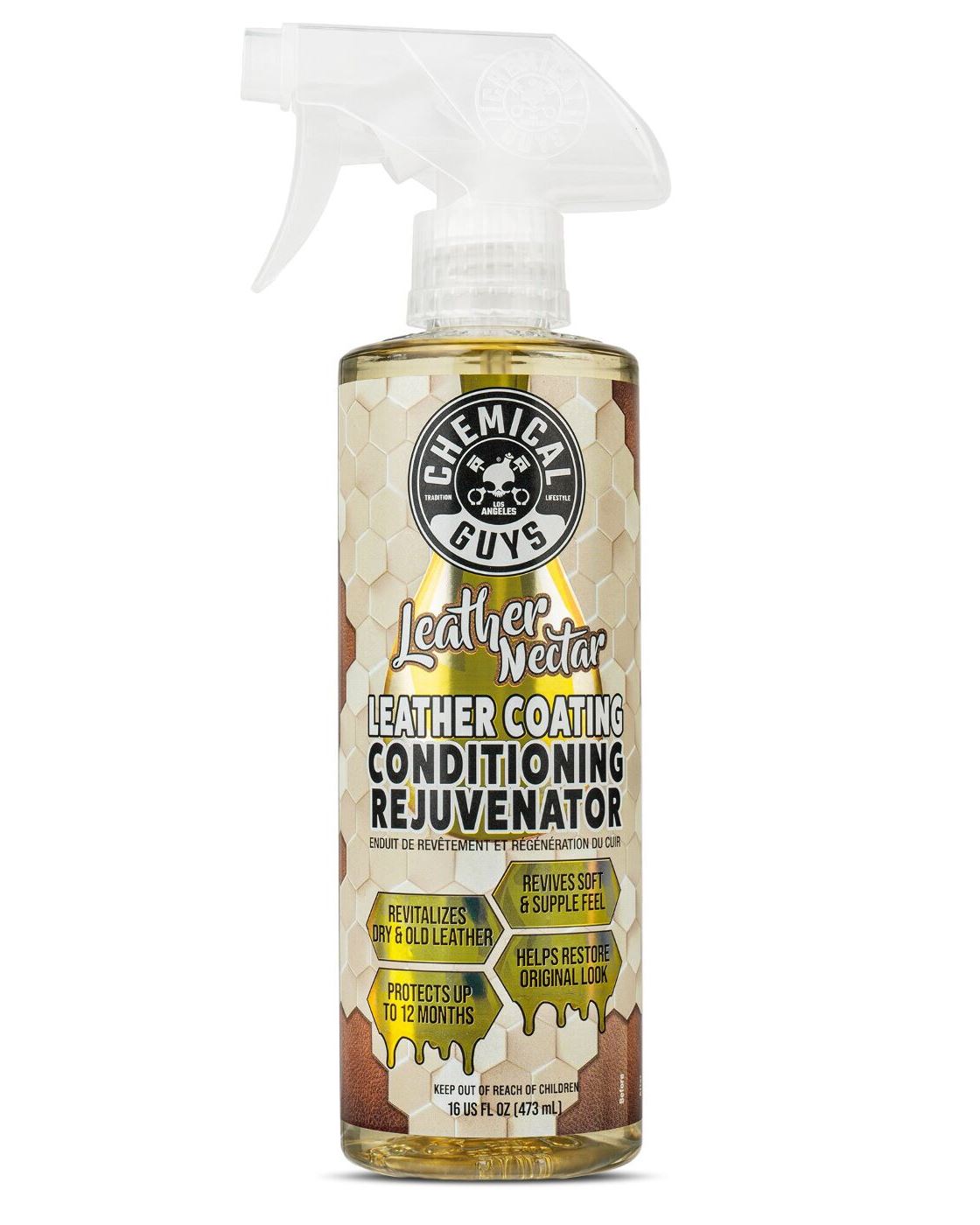 КОНДИЦІОНУЮЧІЙ ЗАСІБ НЕКТАР ДЛЯ ШКІРИ LEATHER NECTAR LEATHER COATING CONDITIONING REJUVENATOR- 473мл