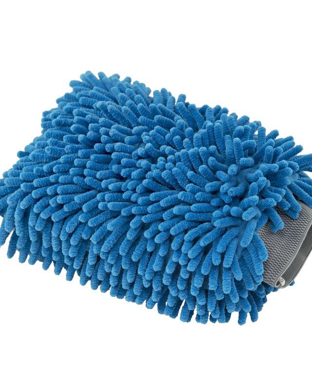 РУКАВИЧКА МІКРОФІБРОВА З ДОВГИМ ВОРСОМ CHENILLE MICROFIBER CAR WASH MITT BLUE
