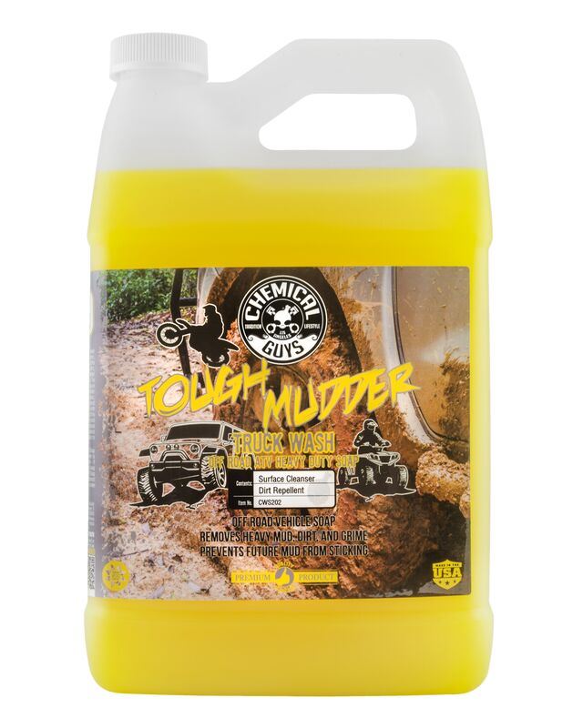 АВТОШАМПУНЬ ДЛЯ ВАНТАЖІВОК ТА ПОЗАШЛЯХОВИКІВ TOUGH MUDDER OFF ROAD TRUCK AND ATV HEAVY DUTY WASH SHAMPOO - 3785мл