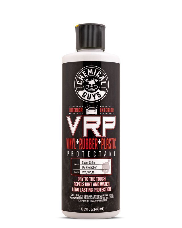 ПОЛІРОЛЬ ДЛЯ ПЛАСТИКУ, ГУМИ ТА ВІНІЛУ VRP VINYL, RUBBER, PLASTIC SHINE AND PROTECTANT - 473мл