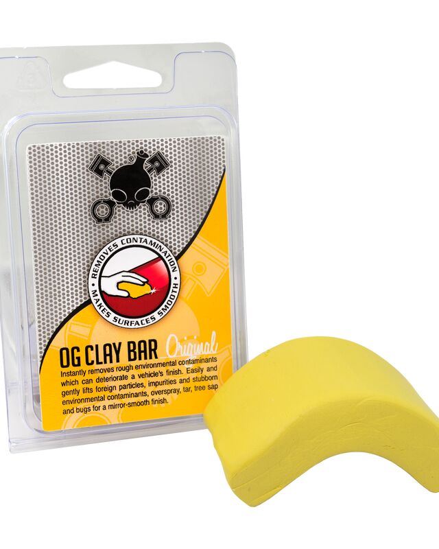 ГЛИНА СИНТЕТИЧНА ДЛЯ ВИДАЛЕННЯ ЛЕГКИХ ТА СЕРЕДНІХ ЗАБРУДНЕНЬ OG CLAY BAR (LIGHT/MEDIUM DUTY, YELLOW