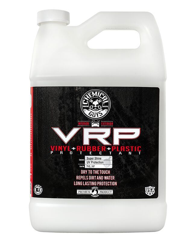 ПОЛІРОЛЬ ДЛЯ ПЛАСТИКУ, ГУМИ ТА ВІНІЛУ VRP VINYL, RUBBER, PLASTIC SHINE AND PROTECTANT - 3785мл