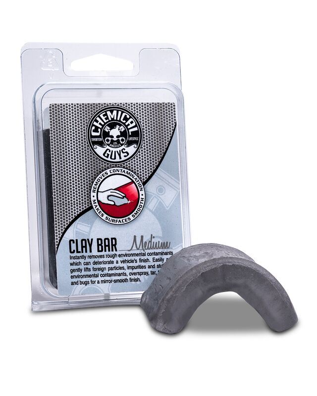 ГЛИНА СИНТЕТИЧНА ДЛЯ ВИДАЛЕННЯ СЕРЕДНІХ ТА ТЯЖКИХ ЗАБРУДНЕНЬ MEDIUM DUTY CLAY BAR , GRAY