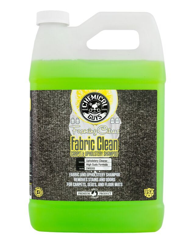 ОЧИЩУВАЧ ДЛЯ ОББИВКИ ТА КИЛИМІВ З АРОМАТОМ ЦИТРУСУ FOAMING CITRUS FABRIC CLEAN - 3785мл