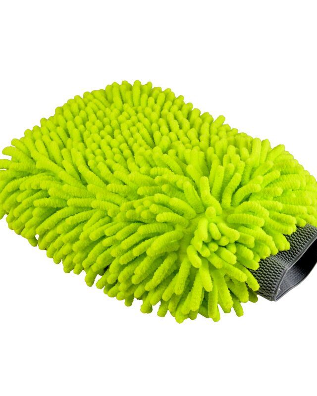 РУКАВИЧКА МІКРОФІБРОВА З ДОВГИМ ВОРСОМ CHENILLE MICROFIBER CAR WASH MITT GREEN