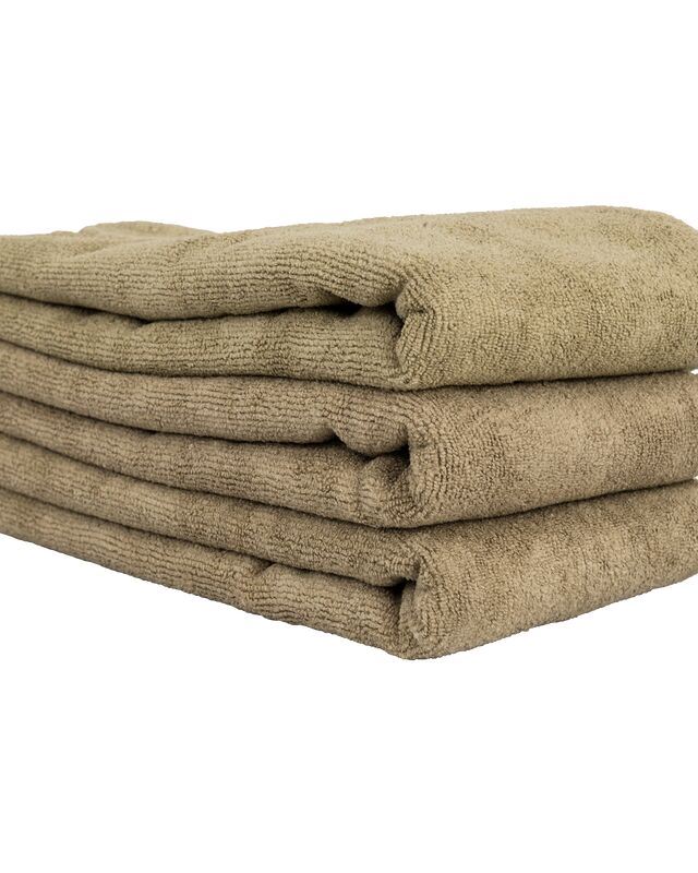 РУШНИК З МІКРОФІБРИ СВІТЛО-КОРИЧНЕВИЙ WORKHORSE PROFESSIONAL GRADE TAN XL 60*40 см 3 шт