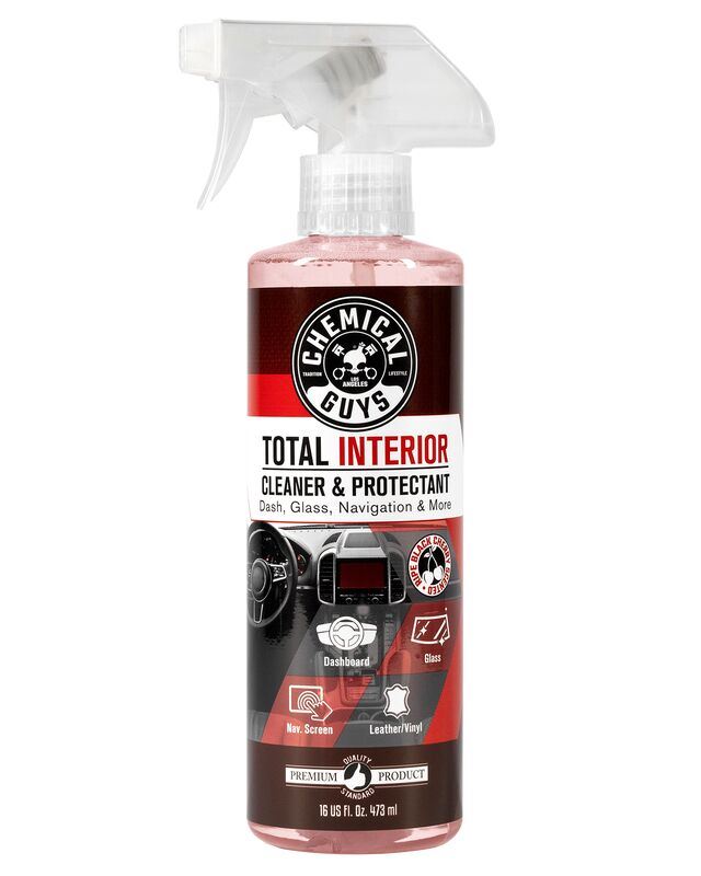 ЗАСІБ ДЛЯ ОЧИЩЕННЯ ТА ЗАХИСТУ САЛОНУ АВТО З АРОМАТОМ ЧОРНОЇ ВИШНІ TOTAL INTERIOR CLEANER & PROTECTANT BLACK CHERRY SCENTED - 473мл