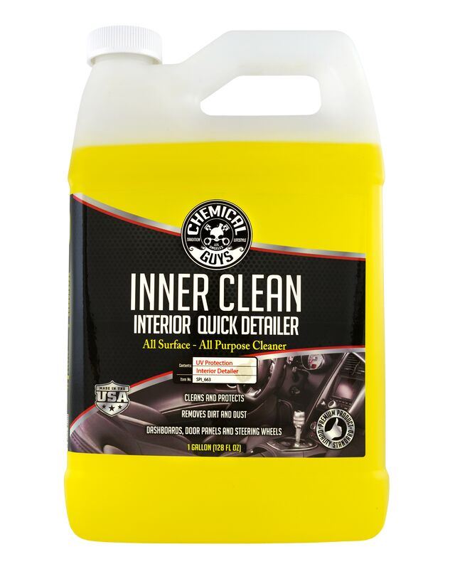 ЗАСІБ ДЛЯ ОЧИЩЕННЯ ТА ЗАХИСТУ ІНТЕР`ЄРУ INNERCLEAN INTERIOR QUICK DETAILER AND PROTECTANT - АРОМАТ АНАНАСА - 1893мл