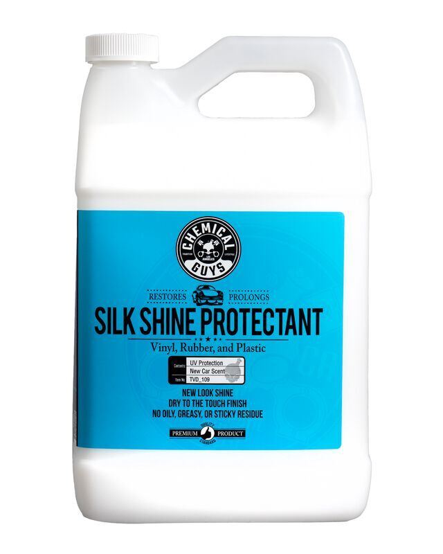 ЗАХИСНЕ ПОКРИТТЯ САТИНОВЕ ДЛЯ ВІНІЛУ, ГУМИ, ПЛАСТИКУ SILK SHINE VINYL, RUBBER, PLASTIC SATIN PROTECTANT DRESSING - 3785мл