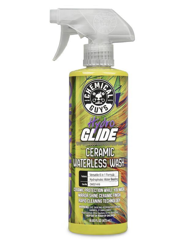 КЕРАМІЧНИЙ ЗАСІБ ДЛЯ СУХОГО МИТТЯ HYDROGLIDE CERAMIC WATERLESS WASH - 473мл
