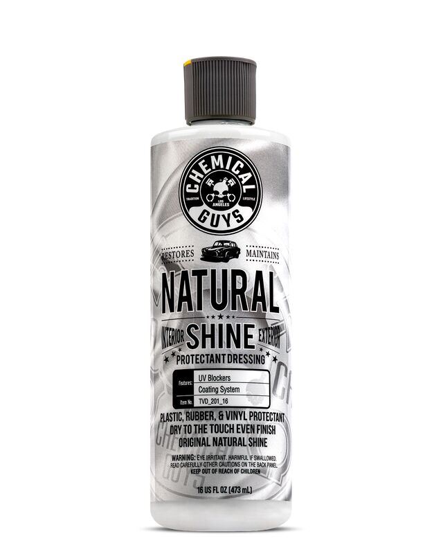 ПОЛІРОЛЬ ПРОСОЧЕННЯ ДЛЯ ГУМИ, ВІНІЛУ ТА ПЛАСТИКУ NATURAL SHINE NEW LOOK SHINE PLASTIC, RUBBER, VINYL DRESSING - 473мл