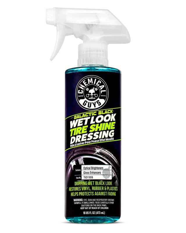 ЗАХИСНИЙ ЗАСІБ ДЛЯ ГУМИ GALACTIC BLACK WET LOOK TIRE SHINE DRESSING - 473мл
