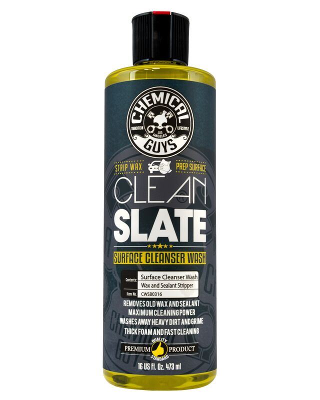 АВТОШАМПУНЬ ДЛЯ ГЛИБОКОГО ОЧИЩЕННЯ ПОВЕРХНІ ТА ВИДАЛЕННЯ ВОСКУ CLEAN SLATE WAX STRIPPING WASH - 473мл