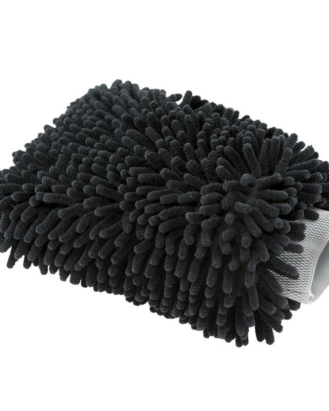 РУКАВИЧКА МІКРОФІБРОВА З ДОВГИМ ВОРСОМ ДЛЯ МИТТЯ АВТО CHENILLE MICROFIBER CAR WASH MITT BLACK