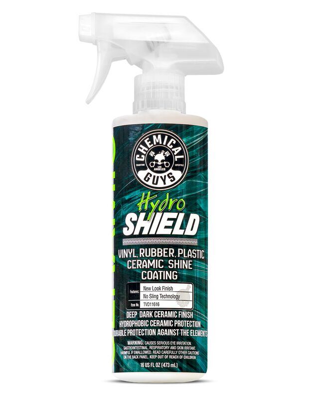 КЕРАМІЧНЕ ПОКРИТТЯ ДЛЯ ВІНІЛУ, ГУМИ, ПЛАСТИКУ HYDROSHIELD - 473мл