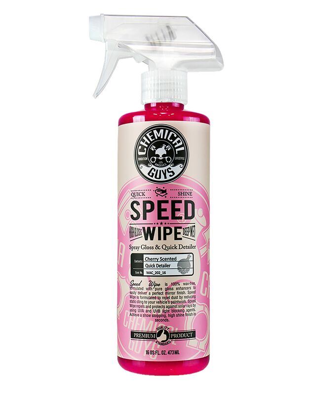 ОЧИЩУВАЧ ТА БЛИСК СПРЕЙ-ГЛЯНЕЦЬ - ВИШНЯ SPEED WIPE - 473мл