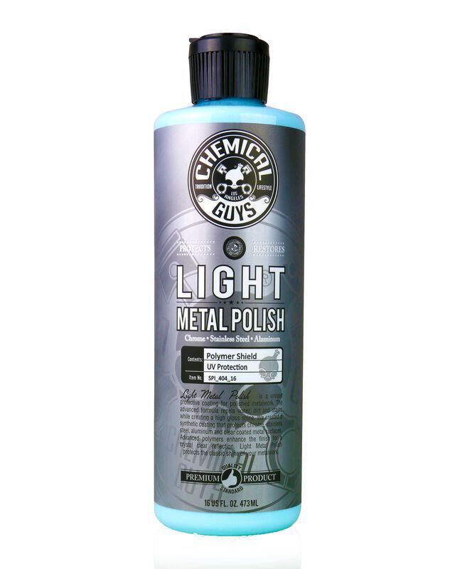ПОЛІРОЛЬ НЕАБРАЗИВНА ДЛЯ МЕТАЛУ ТА ХРОМУ LIGHT METAL POLISH, 473мл