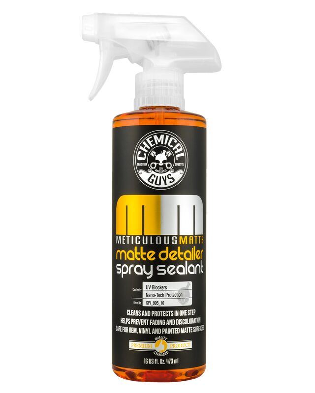 ПОЛІРОЛЬ ДЛЯ МАТОВИХ ПОВЕРХОНЬ METICULOUS MATTE DETAILER SPRAY & SEALANT FOR CRISP SATIN & MATTE FINISHES - 473мл