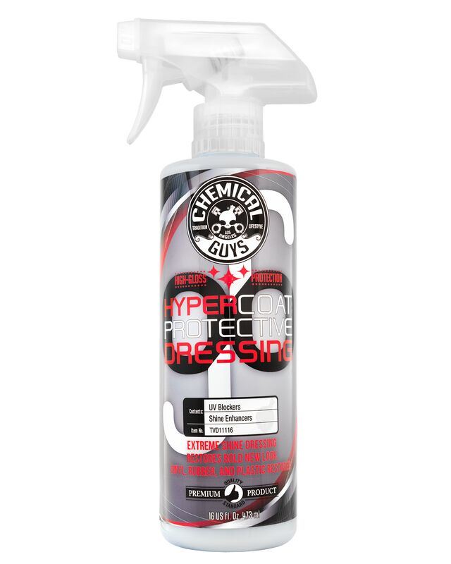 ЗАСІБ ДЛЯ ВІДНОВЛЕННЯ ТА ЗАХИСТУ ВІНІЛУ, ГУМИ ТА ПЛАСТИКУ G6 HYPERCOAT HIGH GLOSS DRESSING - 473мл