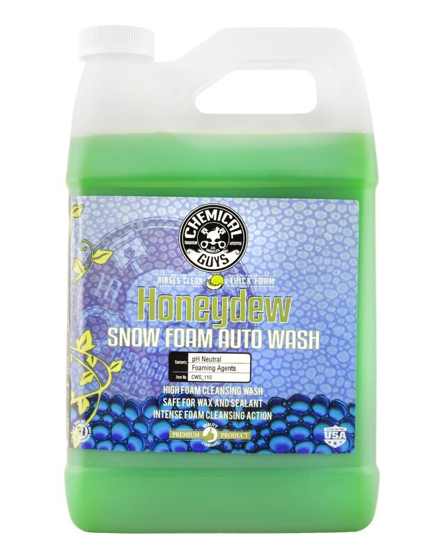 АВТОШАМПУНЬ КОНЦЕНТРОВАНИЙ З МЕДОВИМ АРОМАТОМ HONEYDEW SNOW FOAM EXTREME SUDS CLEANSING WASH SHAMPOO - 3785мл