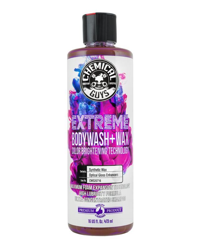 АВТОШАМПУНЬ УЛЬТРАКОНЦЕНТРОВАНИЙ З ДВОМА ВОСКАМИ EXTREME BODY WASH PLUS WAX - 473мл