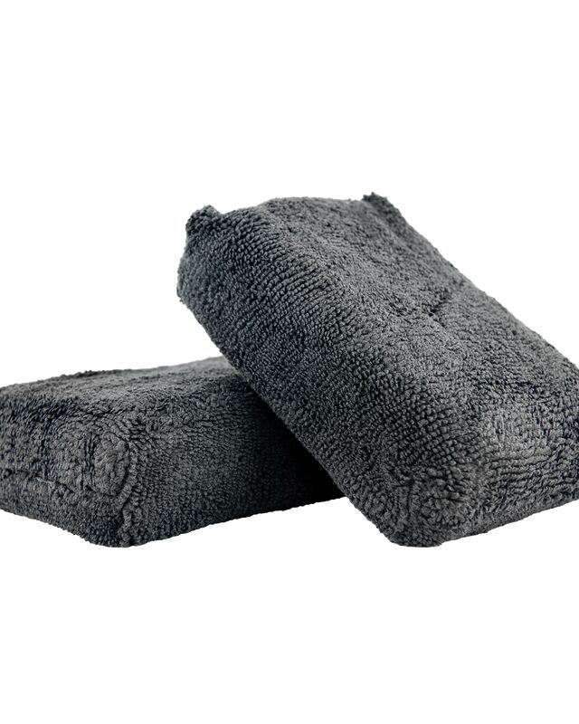 АПЛІКАТОР МІКРОФІБРОВИЙ PREMIUM GRADE WORKHORSE MICROFIBER APPLICATOR, BLACK 2 шт