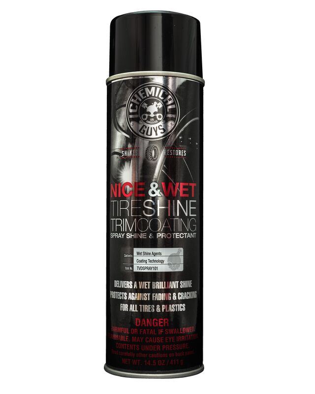 ЗАСІБ ДЛЯ ВІДНОВЛЕННЯ ТА ЗАХИСТУ ГУМИ NICE AND WET TIRE SHINE PROTECTIVE COATING