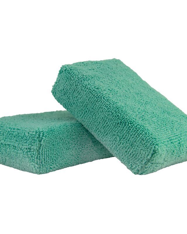 АППЛИКАТОР МІКРОФІБРОВИЙ PREMIUM GRADE WORKHORSE MICROFIBER APPLICATOR, GREEN 2 шт