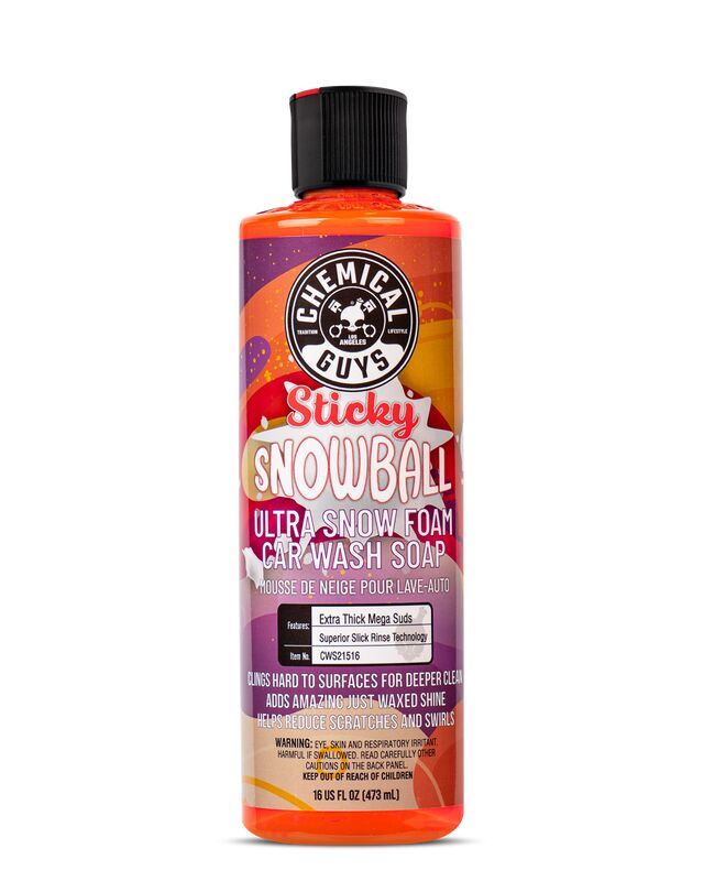 АВТОШАМПУНЬ ПІНА STICKY SNOWBALL ULTRA SNOW FOAM - 473мл
