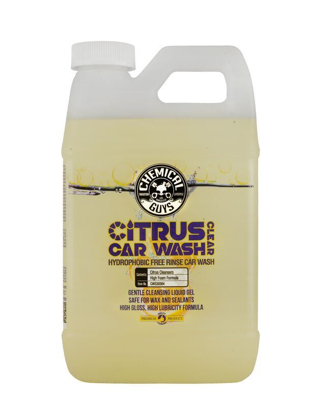 АВТОШАМПУНЬ ПІДСИЛЮВАЧ БЛИСКУ CITRUS WASH CLEAR PAINTWORK SHAMPOO & GLOSS ENHANCER - 1893мл