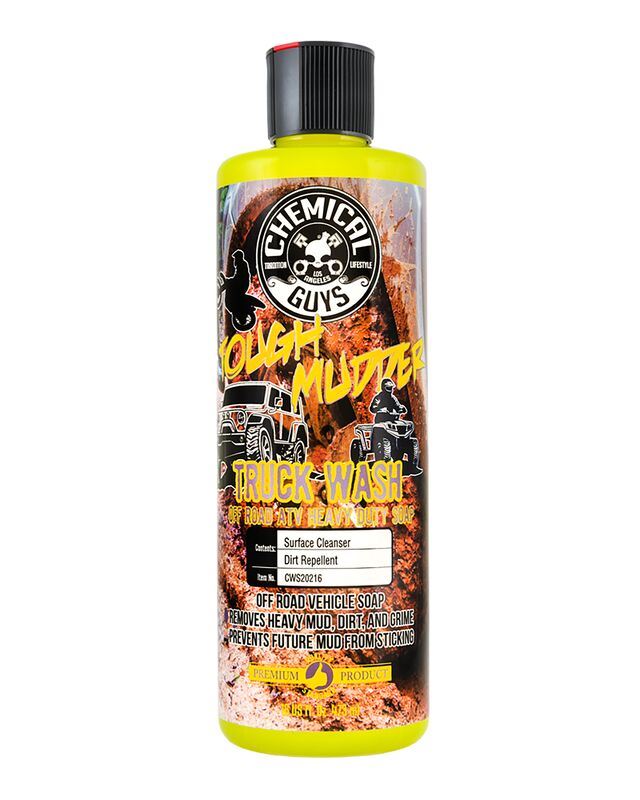 АВТОШАМПУНЬ ДЛЯ ВАНТАЖІВОК ТА ПОЗАШЛЯХОВИКІВ TOUGH MUDDER OFF ROAD TRUCK AND ATV HEAVY DUTY WASH SHAMPOO - 473мл