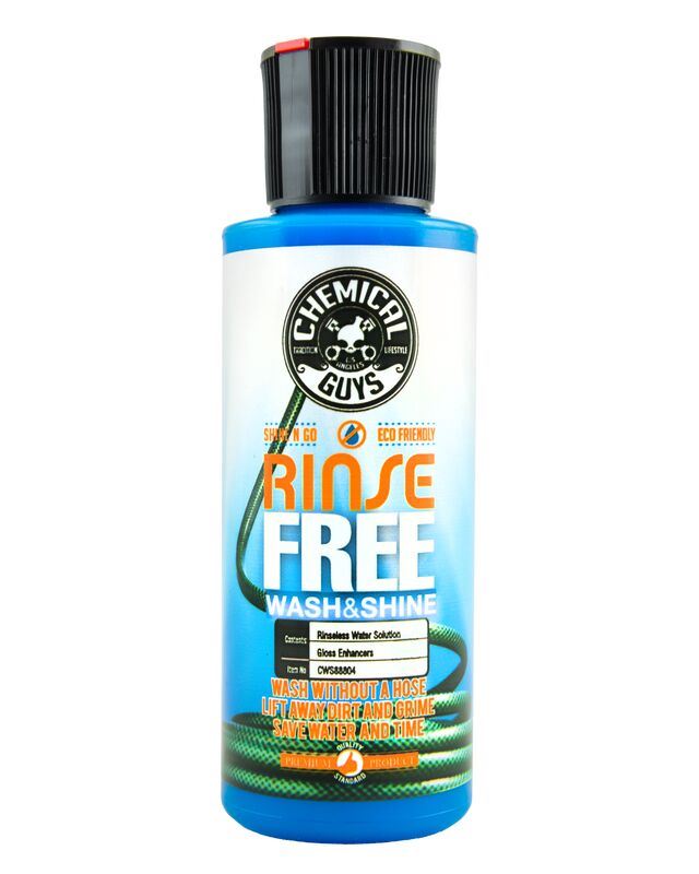 АВТОШАМПУНЬ БЕЗ ОПОЛІСКУВАННЯ RINSE FREE WASH - 118 мл