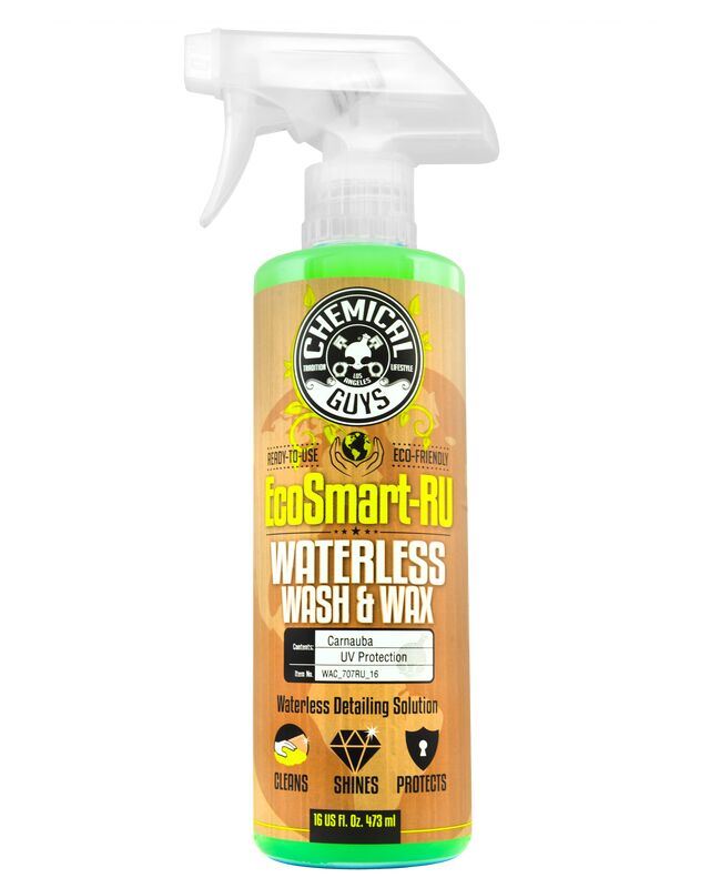 ЗАСІБ ДЛЯ СУХОЇ МИЙКИ З ВОСКОМ ECOSMART WATERLESS CAR WASH & WAX READY TO USE - 473мл