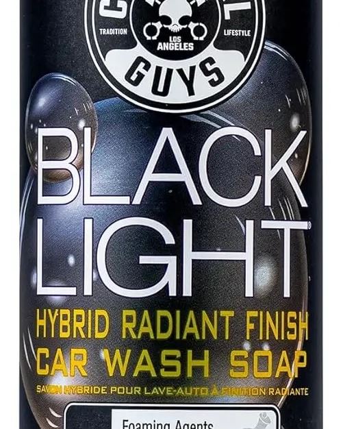 АВТОШАМПУНЬ ДЛЯ ЧОРНИХ ТА ТЕМНИХ ВІДТІНКІВ BLACK LIGHT HYBRID RADIANT FINISH CAR WASH SOAP FOR BLACK AND DARK COLORED CARS - 3785 мл