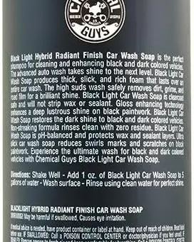 АВТОШАМПУНЬ ДЛЯ ЧОРНИХ ТА ТЕМНИХ ВІДТІНКІВ BLACK LIGHT HYBRID RADIANT FINISH CAR WASH SOAP FOR BLACK AND DARK COLORED CARS - 3785 мл
