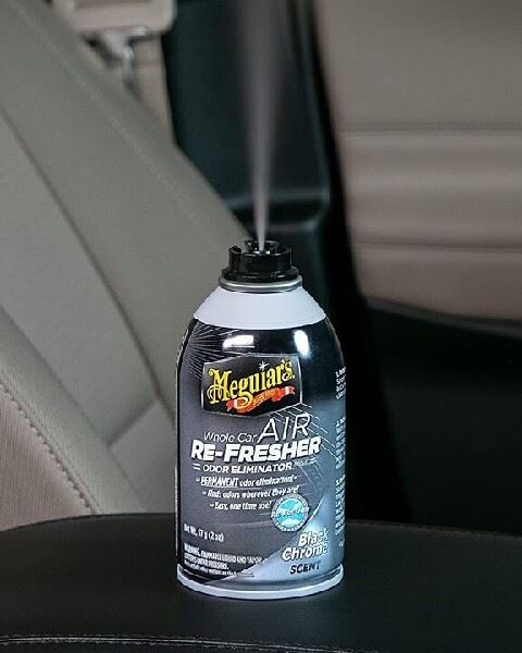 Освіжувач повітря "Чорний хром" аромат Meguiar's G181302 Air Re-Fresher Black Chrome Scent, 57 г