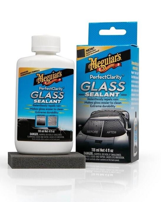 Захисний силант (антидощ) для скла Meguiar's G8504 Perfect Clarity Glass Sealant, 118 мл